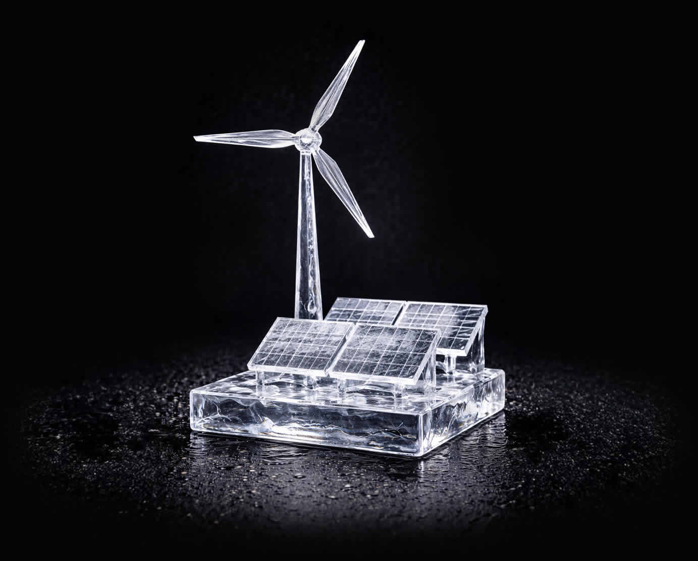 The LXRY ICE Collection - describe different ice cubes