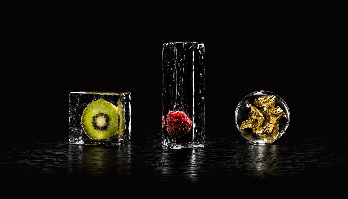 Infused Ice Cubes