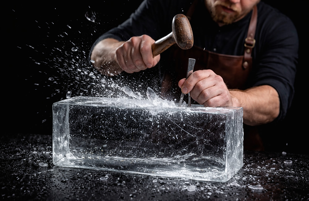 LXRY Chipping Ice Block