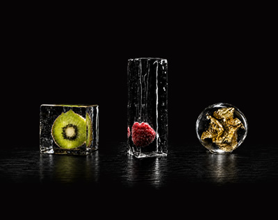 Infused Ice Cubes
